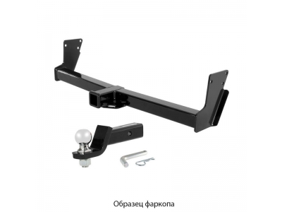 Фаркоп Шериф шар Е съемное крепление под американский квадрат, балка открытая для Toyota Hilux 2010-2015