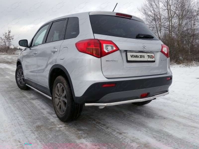 Пороги труба 42 мм ТСС для Suzuki Vitara 2015-2021