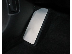 Накладка площадки левой ноги лист алюминий 4 мм для Kia Soul № KIASOUL19-05